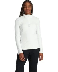 Spyder Shimmer Bug 1/2 Zip | Shirts & Tops -Dynamic Shoes Store 61C1gwjunDL. AC SR736920