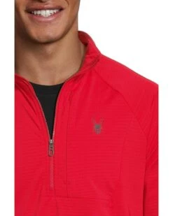 Spyder Gridweb Fleece 1/2 Zip | Shirts & Tops -Dynamic Shoes Store 71n5Jjw3UfL. AC SR736920